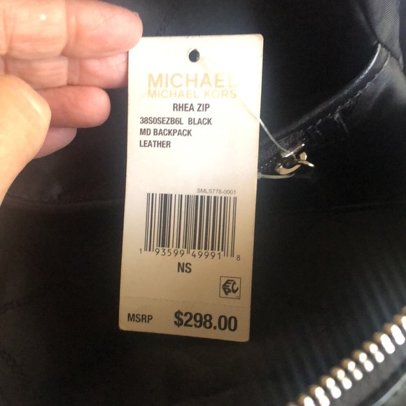 Michael Kors black backpack main image 7
